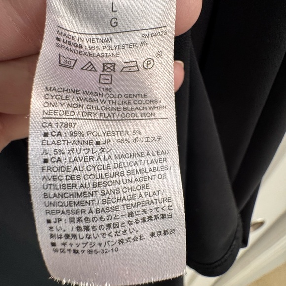 Banana Republic Black Maxi Dress strapless EUC - Picture 3 of 7